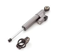 moto amortiguador manillar Compatible Con Ducati Para Monster 696 Estabilizador De Dirección De Motocicleta Soporte De Montaje Del Amortiguador Repuestos De Reparación(Gray)