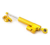 moto amortiguador manillar Compatible Con ZX636 Para ZX-6R 2005-2006 Kit De Montaje Del Soporte Del Amortiguador De Dirección Para Motocicletas Accesorios Universales(Yellow)