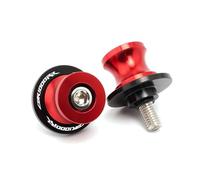 Moto Basculante Bobina de Deslizadores Para CBR1000RR 600RR CBR954RR 900RR 2004-2025 Tornillo Del Soporte Del Deslizador De Bobinas Del Basculante Trasero De Motocicleta(Red)