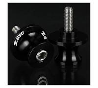 Moto Basculante Bobina de Deslizadores Para Z650 2017-2023 NINJA650 2012-2023 Accesorios Para Motocicleta: Tornillo De Soporte De Bobina Deslizante De Basculante M8 De Aluminio CNC(Black)