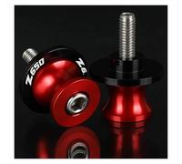 Moto Basculante Bobina de Deslizadores Para Z650 2017-2023 NINJA650 2012-2023 Accesorios Para Motocicleta: Tornillo De Soporte De Bobina Deslizante De Basculante M8 De Aluminio CNC(Red)
