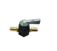 Moto Bomba Combustible Universal En Línea 6mm 8mm En Línea Gasolina/Combustible Grifo Motocicleta Encendido-Apagado Llave Purga Interruptor Combustible Conjunto De Módulo Bomba Combustible(Black 6mm)