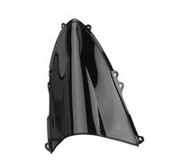 Moto Carenabris para Ducati para Panigale 899/1199/1199R/1199S 2011 2012 2013 2014 2015 2016 2017 Parabrisas Doble Burbuja para Motocicleta(Negro)