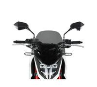 Moto Carenabris Parabrisas De Motocicleta CB750 CB 750 para Hornet 2023 2024 Touring, Deflectores Viento, Visera, Pantalla Transparente(Black 51cm)