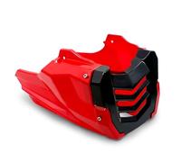 Moto Carenado Deflector de Viento Alas para Moto Protector de Motor de Motocicleta, Cubierta Protectora bajo carenado, Compatible con Honda MSX125(Red)