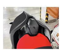 Moto Carenado Deflector de Viento Cubierta de Asiento Trasero de Fibra de Carbono para Motocicleta, Compatible con Ducati Panigale V4, V4S, V4R y V2.(1 Set Rear Cover)