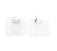 Moto carenado Frontal Protector Mano para ala Aire Motocicleta, Deflector Mano Ajustable, Montaje de Espejo, Pantalla para GL1800 para Go&ldWing 1800 2001-2017
