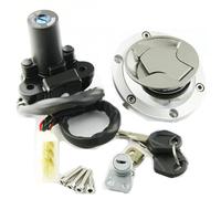 Moto Cerradura De Encendid Compatible Con Para BX250 Para NINJA Para 250SL 2015-2016 Kit De Bloqueo Asiento De Tapa Combustible Con Llave Interruptor De Encendido De Motocicleta