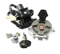 Moto Cerradura De Encendid Compatible Con Para ER250 300 Para Z250 Para Z300 2013-2016 Llave Interruptor De Encendido Motocicleta Kit Bloqueo De Asiento De Tapa De Combustible