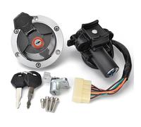 Moto Cerradura De Encendid Compatible Con Para EX250 Para Ninja 250 2008-2014 Para BR250 Para Z250SL 2014-2017 Interruptor Encendido Tapa Combustible Llave Bloqueo Del Asiento
