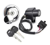Moto Cerradura De Encendid Compatible Con Para VN900 Para Vulcan 900 Para Classic Para LT 2006-2022 Tapa De Combustible Con Interruptor De Encendido Con Kit De Llave 27005-0032
