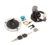 Moto Cerradura De Encendid Compatible Con Suzuki Para GSXR600 Para GSXR750 2004 2005 Interruptor De Encendido De Motocicleta Tapa De Combustible Llaves De Bloqueo De Asiento