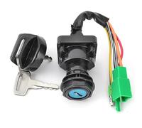 Moto Cerradura De Encendid Compatible Con Suzuki Para LT-4WD Para QuadRunne 1987-1995 Para LT-F Para 4WD Para KingQuad 1991-1998 Interruptor De Encendido De Motocicleta Con Llave