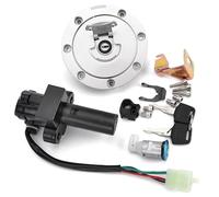 Moto Cerradura De Encendid Para CB1300 1998-2002 Para CB750 Para F2 Para CB Para Seven For Fifty Para RC42 1992-2001 Interruptor De Encendido Llave Bloqueo De Asiento Tapa De Combustible