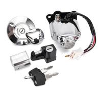 Moto Cerradura De Encendid Para VT250 Para Magna250 1995-1997 Para Steed400 1992-1998 Para Shadow400 2000-2002 Interruptor Encendido Tapa Combustible Kit De Llave De Bloqueo De Asiento