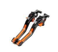 Moto CNC Palanca De Embrague Freno Ajustable para Aprilia RS660 para Tuono 660 2020 2021 2022 Motocicleta CNC Palanca De Embrague Freno Ajustable 5D(Black Orange)
