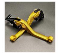 Moto CNC Palanca De Embrague Freno Ajustable para CB1000R CB 1000R Neo Sports Cafe Hornet 2008-2016 CNC 3D Palanca De Embrague Freno Ajustable Piezas Motocicleta(Gold)