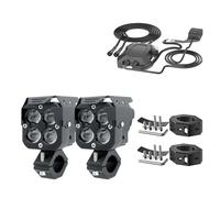 Moto Conjunto Faros Delanteros Para BMW Para R1200GS Para F800GS Para F700GS F650 K1600 Luces Auxiliares Para Motocicleta Faros Antiniebla Conducción