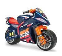 Moto Correpasillos Infantil Winner Repsol XL para Niños 4 Años 5 Años 6 Años 7 Años - Diseño Estable y Deportivo - Ruedas Anchas y Asa de Transporte - Azul - INJUSA