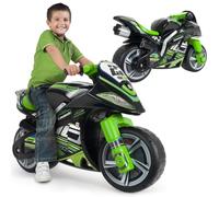 Moto Correpasillos Infantil Winner XL Negra para Niños 4 Años 5 Años 6 Años 7 Años con Diseño Estable y Deportivo Ruedas Anchas y Asa de Transporte - INJUSA