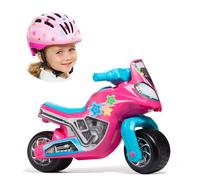 Moto correpasillos Molto Cross Race Rosa + Casco Rosa