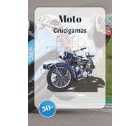 Moto Crucigamas: Crucigramas con fuente fácil de leer sobre motos, vehículos, maneja