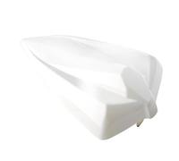 Moto Cubierta Asiento Trasero Cubierta del Capó del Pasajero del Asiento Trasero De La Motocicleta para GPR125 para GPR150 Plástico ABS Cubierta Carenado(Blanco)