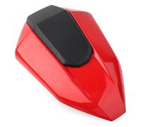 Moto Cubierta Asiento Trasero Cubiertas Traseras para Asiento De Pasajero De Motocicleta Carenado De Parabrisas para MT-07 para FZ-07 2013-2017 Plástico ABS Fundas Asiento(Rojo)