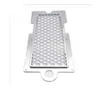 Moto Cubierta Enfriador Aceite Protector De Malla para Radiador Aceite Motocicleta, Cubierta Protectora para Parrilla para Softail Fat Street Bob Breakout Low Rider FXBR/S FXLR