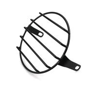 Moto Cubierta Protección Faros Para Cafe Para Racer Para Ducati Para Chopper Para Benelli Motocicleta 6 Pulgadas Protector Faro Vintage Universal Cubierta Lámpara Parrilla Retro(HC009)