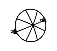 Moto Cubierta Protección Faros Para Cafe Para Racer Para Touring Para Sportster Motocicleta Universal 6.3 '' Cubierta Parrilla Redonda Faro Montaje Lateral Máscara Vintage Negra(Lamp Cover C)