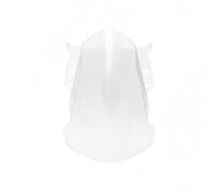 Moto Cúpula Para Daytona 660 2024-2025 Parabrisas Motocicleta Deflector Viento De Doble Burbuja Repuesto Transparente Color Negro Cúpula Touring(Clear)