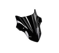 Moto Cúpula Para Kawasaki Para Z900 2017 2018 2019 Alerón Delantero De Motocicleta Carenado Parabrisas Deflector Viento Negro Cúpula Touring(B)