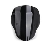 Moto Cúpula Para R1300GS Parabrisas Delantero Pequeño Motocicleta Carenado Deflector Viento Transparente Cúpula Touring(Black)
