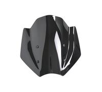 Moto Cúpula Para Trident 660 Para Trident660 2021 2022 2023 Deflector De Flujo Aire Y Viento Para Motocicleta Con Soporte Parabrisas Delantero(Black)