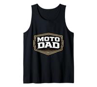 Moto Dad Motocicleta Día del Padre Motocicleta Dirt Lover MX Camiseta sin Mangas