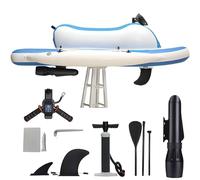 Moto De Agua Eléctrica Inflable Y Plegable & Scooter Submarino, Motor De 500w Batería De 10000mah - 130min De Duración, 10km/h, Resistente Al Agua Salada con Manillar De Control