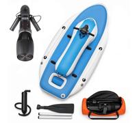 Moto de Agua Hinchable para Adultos con Motor Desmontable 700W 500W10A