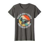 Moto De Agua y Cerveza por eso Estoy aquí - Moto de Agua Camiseta, Mujer, Asfalto, XXL