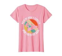 Moto De Agua y Cerveza por eso Estoy aquí - Moto de Agua Camiseta, Mujer, Rosado, XXL