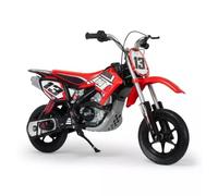 Moto de cross eléctrica roja Injusa 24V