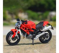 Moto de Juguete 1:18 para Ducati Monster 696, Modelo De Motocicleta, Simulación Juguete Metal Fundido A Presión(with Foam Box)