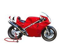 Moto de Juguete Juguete Coleccionable De Motocicleta Modelo Montaje Plástico 1/12 para Ducati 888 1992