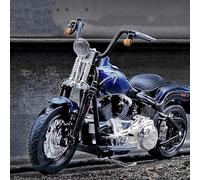 Moto de Juguete Modelo De Motocicleta Simulación Aleación Coche Juguete 1:18 para Harley para Davidson FLSTSB Cruz para Huesos 2008(with Retail Box)