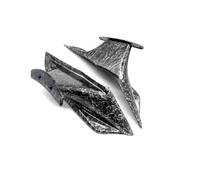 Moto Deflector Lateral Compatible Con CBR650R 2019 2020 2021 2022 2023 2 Piezas De Alerones Laterales Para Motocicleta, Cubierta De Luz Delantera, Aleta Lateral, Alerón, Cubierta Embellecedora