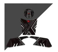 Moto depósito Almohadilla Almohadillas Laterales para Tanque De Motocicleta Kit Protección para Rodillas Pegatinas Decorativas para NX400 NX500 NX 400 500 2024