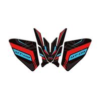 Moto depósito Almohadilla Kit De Pegatinas para Almohadillas Tanque Combustible Motocicleta, Protector Aceite Y Gasolina, Accesorios para MT-09 MT09 2021 2022 2023