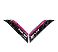 Moto depósito Almohadilla Pegatinas para Guardamanos De Motocicleta Paneles Calcomanías Protectores Laterales Tanque Combustible Y Aceite Frontales para 450MT 450 MT MT450