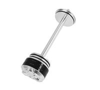 Moto Deslizadores Choque Compatible Con Para K1200GT 2003-2008 Para R1200GS 2007-2012 Para Adv 2007-2013 Protector Deslizante Anticolisión Horquilla Eje Rueda Trasera Moto(B Silver)