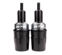 Moto Deslizadores Para CFMOTO 675SR-R 675NK 675SS 675SR SR675 675 SS NK SR-R Marco Protección Contra Caídas Para Motor Motocicleta Deslizadores Rueda(Frame sliders-Titanium)